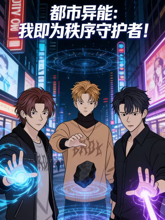 都市异能,我即为秩序守护者！动态漫画(全集)